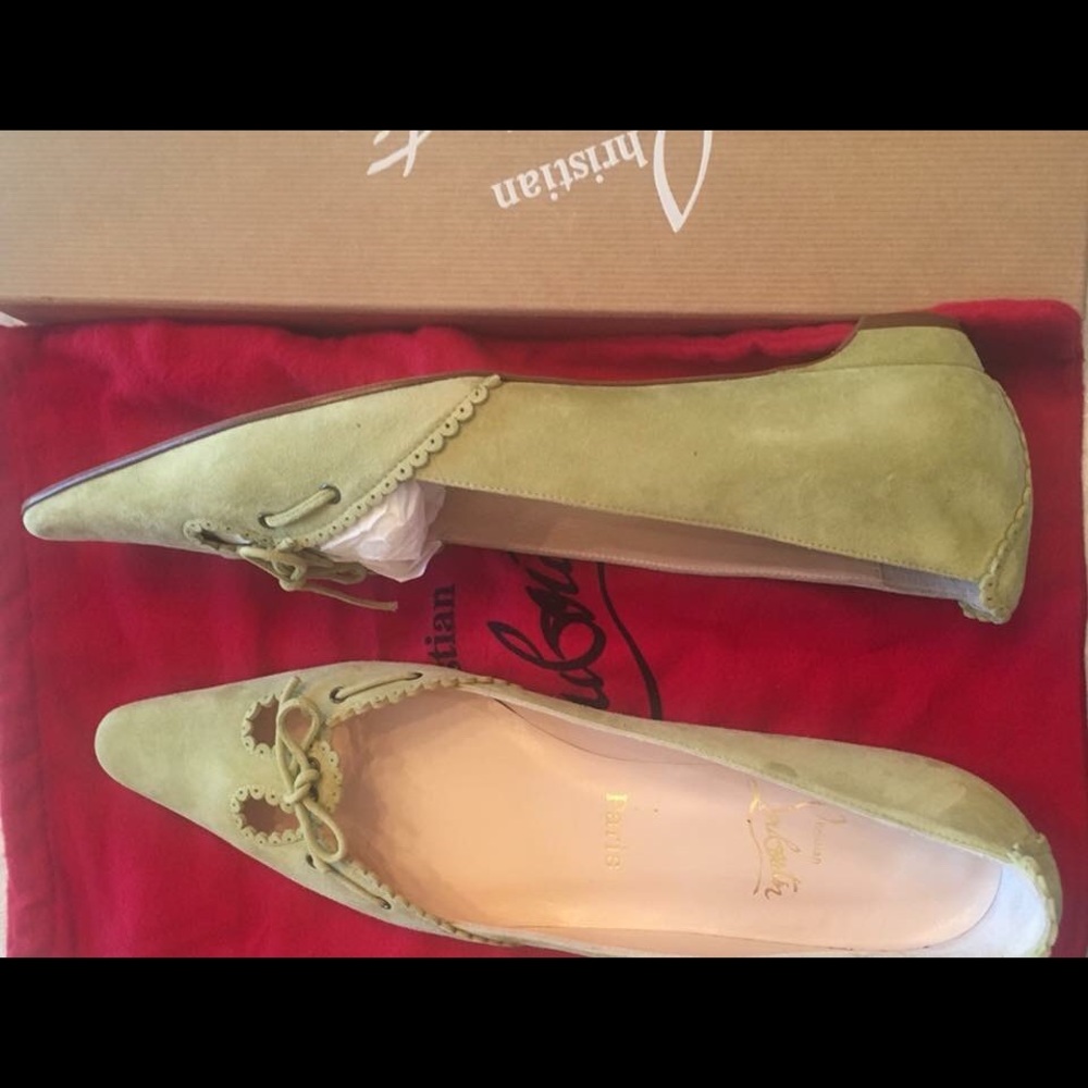LV Red Bottom Flats